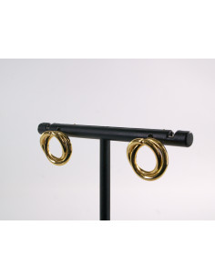 Kolczyki ZŁOTE WĘZEŁKI SUPEŁKI CHIRURGICZNA LOLITA AKCESORIA