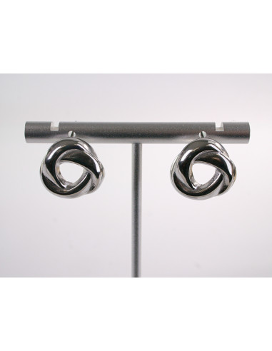 Kolczyki SREBRNE WĘZEŁKI SUPEŁKI CHIRURGICZNA...