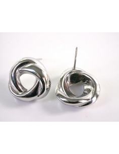 Kolczyki SREBRNE WĘZEŁKI SUPEŁKI CHIRURGICZNA LOLITA... 2