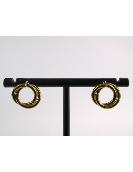 Kolczyki ZŁOTE WĘZEŁKI SUPEŁKI CHIRURGICZNA LOLITA AKCESORIA