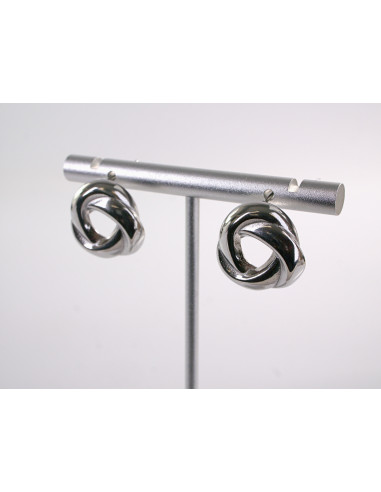 Kolczyki SREBRNE WĘZEŁKI SUPEŁKI CHIRURGICZNA...