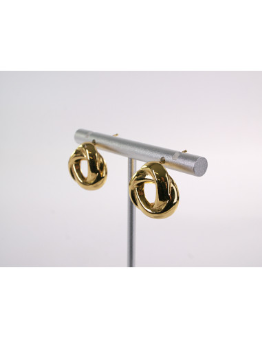 Kolczyki ZŁOTE WĘZEŁKI SUPEŁKI CHIRURGICZNA...