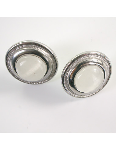 Kolczyki SREBRNE ROZETY KOCIE OKO CHIRURGICZNA...