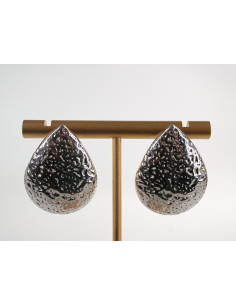 Kolczyki SREBRNE DUŻE ŁEZKI KROPLE XL CHIRURGICZNA LOLITA... 2