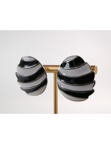 Kolczyki SREBRNE MARYNARSKIE "GUZIKI"...