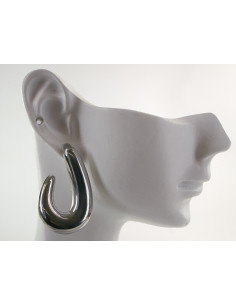 Kolczyki SREBRNE  ASYMETRYCZNE ZAWIJASY CHIRURGICZNA... 2