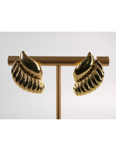 Kolczyki ZŁOTE ASYMETRYCZNE MUSZELKI  CHIRURGICZNA LOLITA... 2