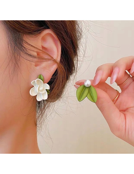 Kolczyki ASYMETRYCZNE BOHO Lolita Accessories srebrny sztyft 925