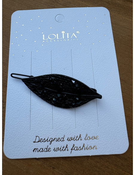 Spinka DO WŁOSÓW elegancki LIŚĆ LISTEK LOLITA AKCESORIA