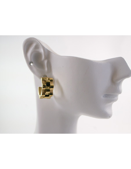 Kolczyki ZŁOTE KOŁA PREMIUM CHIRURGICZNA LOLITA AKCESORIA