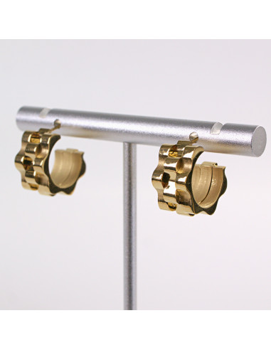 Kolczyki ZŁOTE KOŁA PREMIUM CHIRURGICZNA LOLITA...