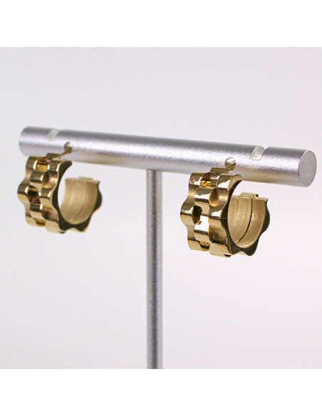 Kolczyki ZŁOTE KOŁA PREMIUM CHIRURGICZNA LOLITA AKCESORIA