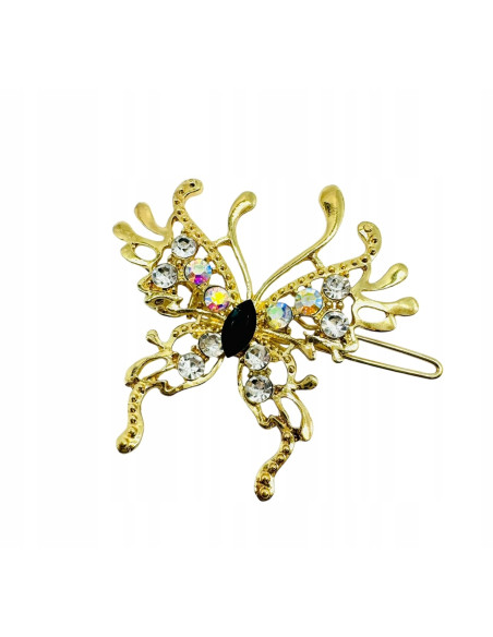 Spinka DO WŁOSÓW ZŁOTY MOTYL MOTYLE LOLITA AKCESORIA