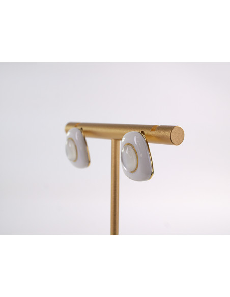 Kolczyki ELEGANCKIE KOLCZYKI KOCIE OKO CHIRURGICZNA LOLITA AKCESORIA