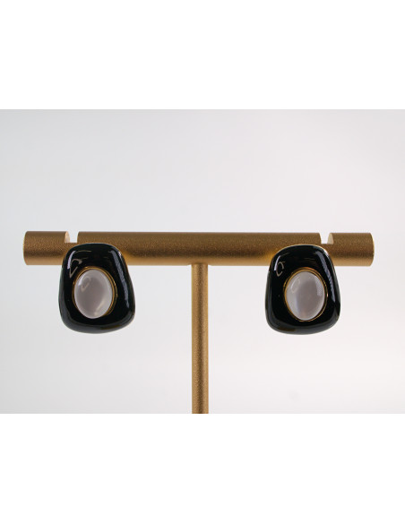 Kolczyki ELEGANCKIE KOLCZYKI KOCIE OKO CHIRURGICZNA LOLITA AKCESORIA