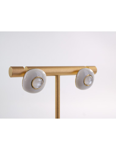 Kolczyki ELEGANCKIE KOLCZYKI KOCIE OKO...