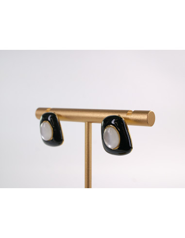 Kolczyki ELEGANCKIE KOLCZYKI KOCIE OKO...