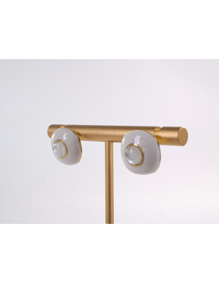 Kolczyki ELEGANCKIE KOLCZYKI KOCIE OKO CHIRURGICZNA LOLITA AKCESORIA