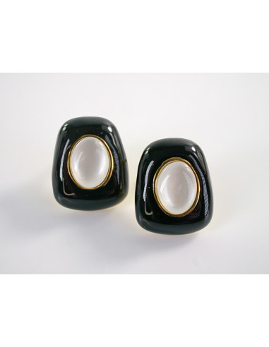 Kolczyki ELEGANCKIE KOLCZYKI KOCIE OKO...