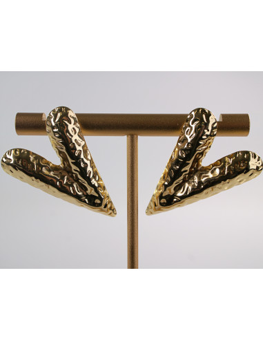 Kolczyki  SERCE SERCA VINTAGE A'LA LATA 80-TE...