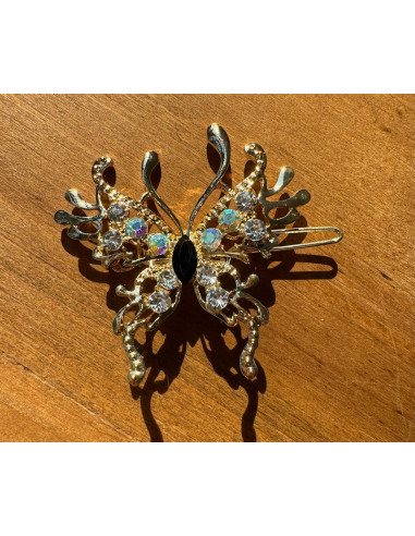 Spinka DO WŁOSÓW ZŁOTY MOTYL MOTYLE LOLITA...