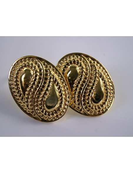 Kolczyki  ELIPSY VINTAGE A'LA LATA 80-TE CHIRURGICZNA LOLITA AKCESORIA