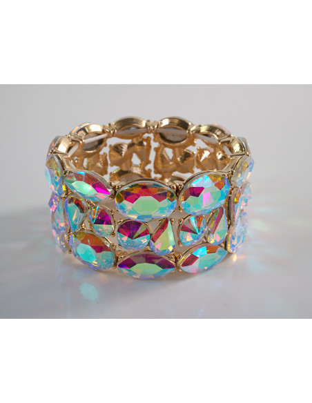 Bransoletka Kryształowa na rękę DUŻE KRYSZTAŁY XL Lolita Accessories