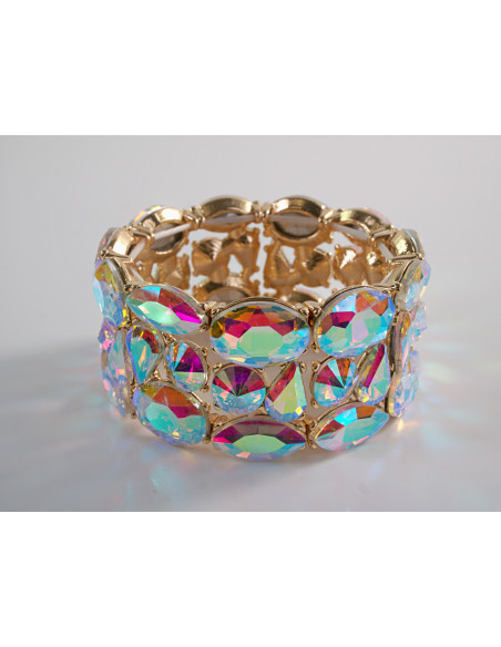 Bransoletka Kryształowa na rękę DUŻE KRYSZTAŁY XL Lolita Accessories