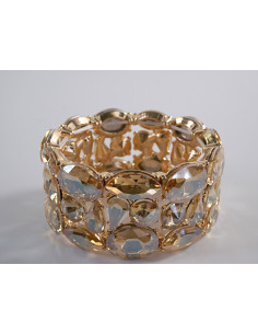 Bransoletka Kryształowa na rękę DUŻE KRYSZTAŁY XL Lolita...