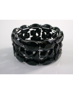 Bransoletka Kryształowa na rękę DUŻE KRYSZTAŁY XL Lolita...