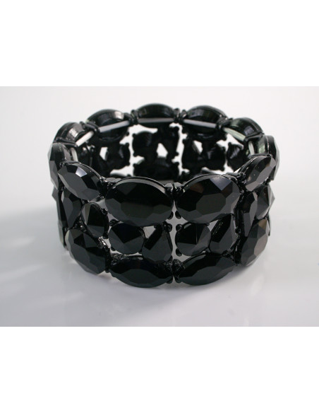 Bransoletka Kryształowa na rękę DUŻE KRYSZTAŁY XL Lolita Accessories