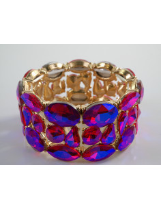 Bransoletka Kryształowa na rękę DUŻE KRYSZTAŁY XL Lolita... 2