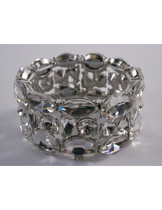 Bransoletka Kryształowa na rękę DUŻE KRYSZTAŁY XL Lolita...