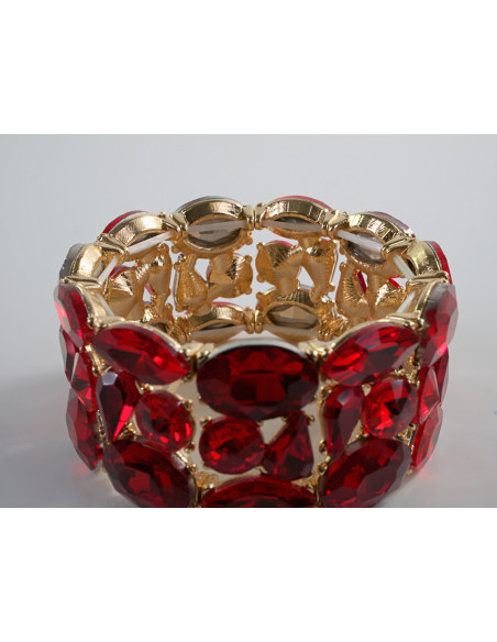 Bransoletka Kryształowa na rękę DUŻE KRYSZTAŁY XL Lolita Accessories