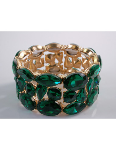 Bransoletka Kryształowa na rękę DUŻE KRYSZTAŁY...