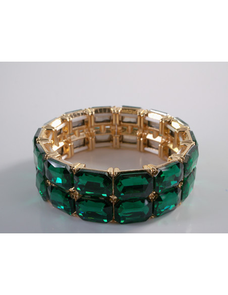 Bransoletka Kryształowa na rękę DUŻE KRYSZTAŁY XL Lolita Accessories