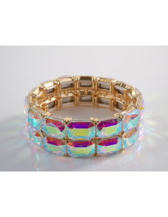 Bransoletka Kryształowa na rękę DUŻE KRYSZTAŁY XL Lolita...