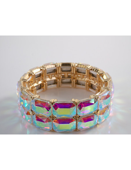 Bransoletka Kryształowa na rękę DUŻE KRYSZTAŁY XL Lolita Accessories