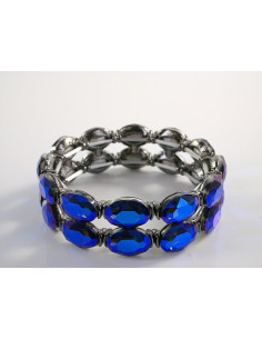 Bransoletka Kryształowa na rękę DUŻE KRYSZTAŁY  Lolita...