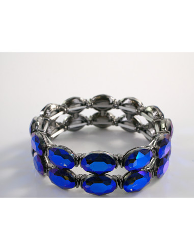 Bransoletka Kryształowa na rękę DUŻE KRYSZTAŁY...