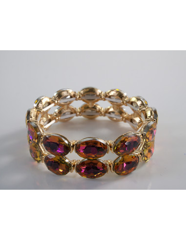 Bransoletka Kryształowa na rękę DUŻE KRYSZTAŁY...