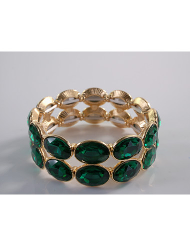 Bransoletka Kryształowa na rękę DUŻE KRYSZTAŁY...