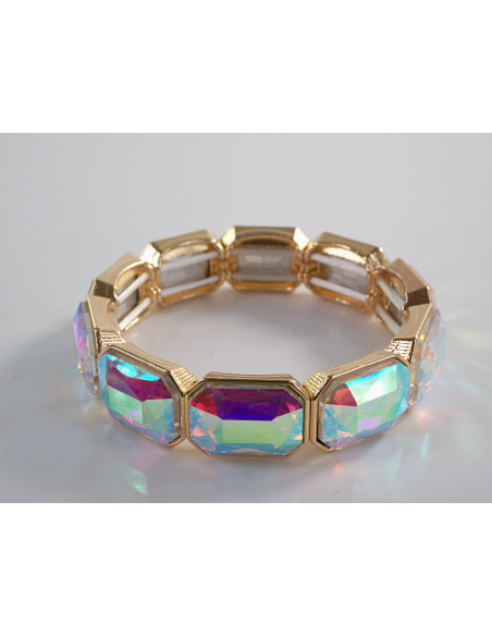 Bransoletka Kryształowa na rękę KRYSZTAŁY Lolita Accessories CRYSTAL AB