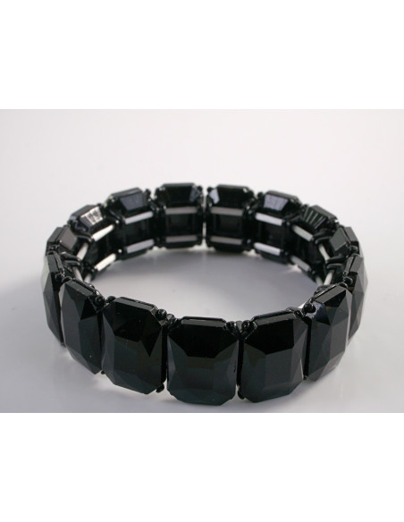 Bransoletka Kryształowa na rękę KRYSZTAŁY Lolita Accessories CZARNY
