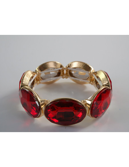 Bransoletka Kryształowa na rękę KRYSZTAŁY ELIPSY Lolita Accessories