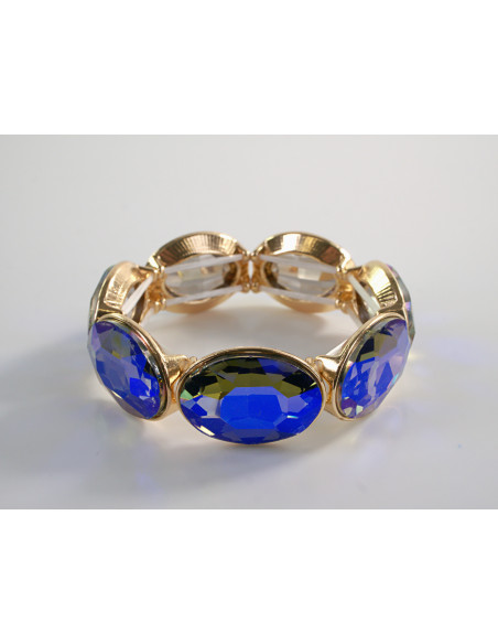 Bransoletka Kryształowa na rękę KRYSZTAŁY ELIPSY Lolita Accessories