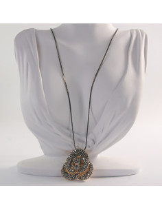 NASZYJNIK DŁUGI WISIOR  MEDALION Lolita Akcesoria... 2