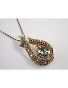 NASZYJNIK DŁUGI WISIOR MEDALION Lolita Akcesoria... 2