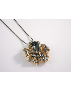 NASZYJNIK DŁUGI WISIOR MEDALION Lolita Akcesoria...