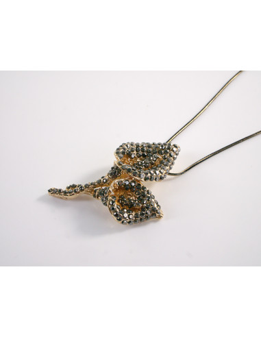 NASZYJNIK DŁUGI WISIOR MEDALION Lolita...